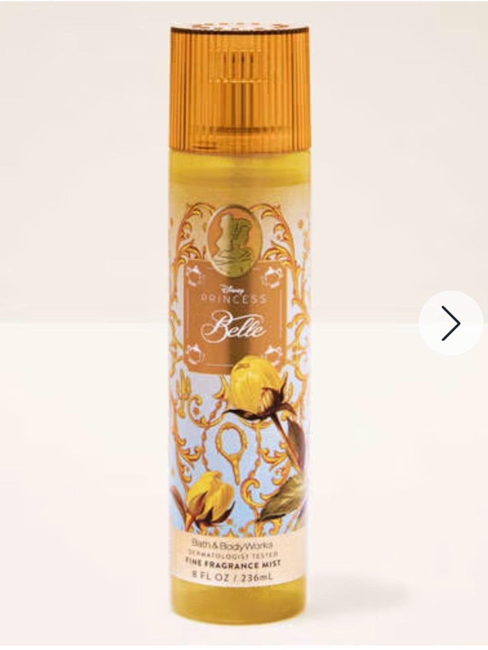 New Bath & Body Works 8oz Belle Disney Princess Fine Fragrance Mist